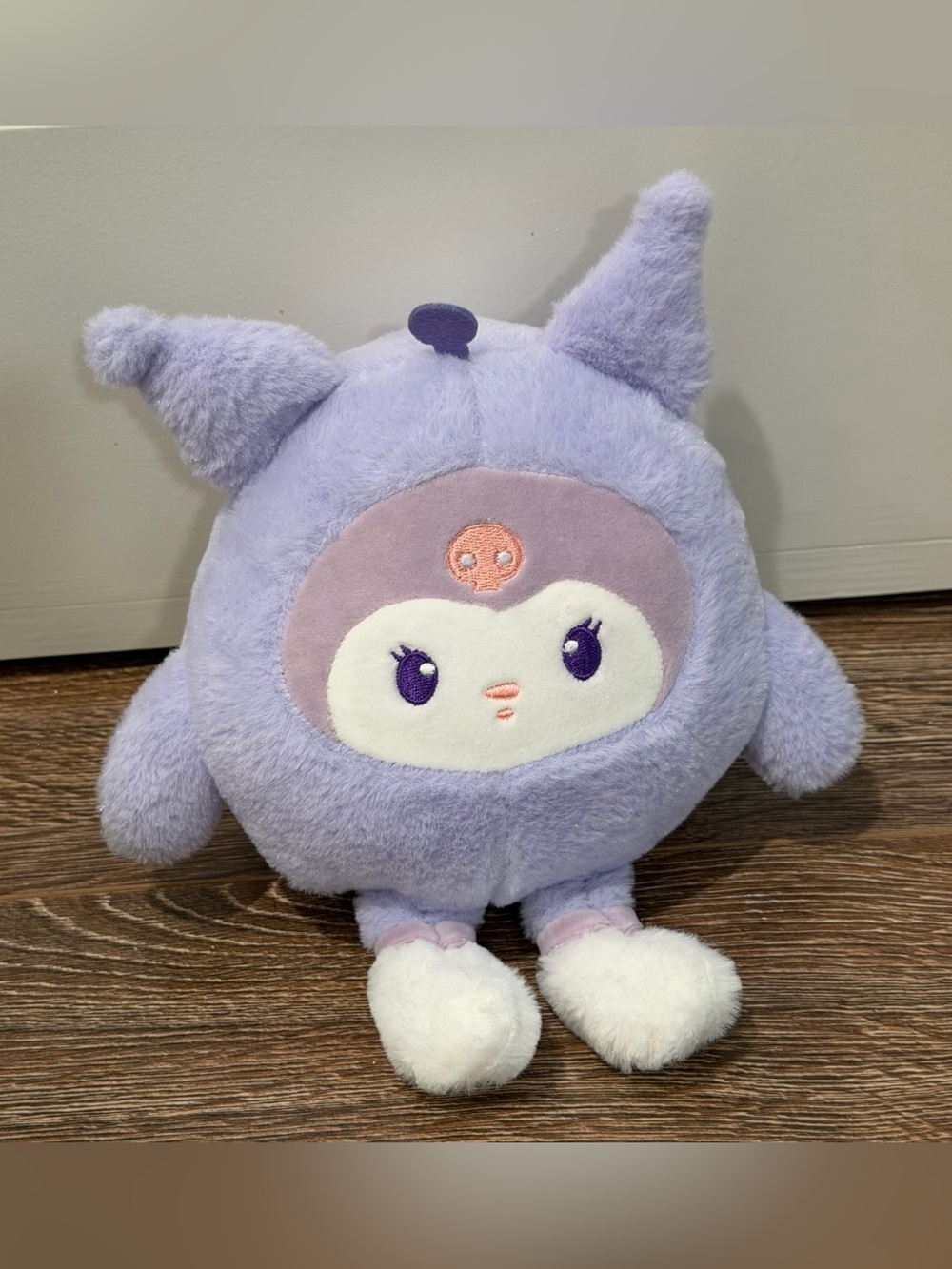 Purple Kawaii Character Plush